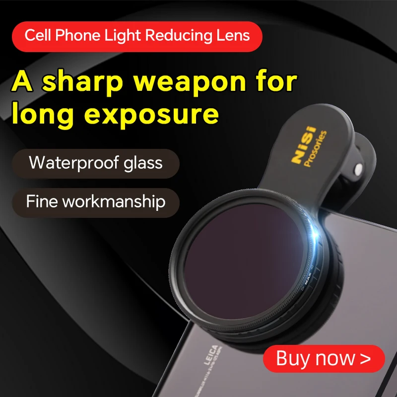 

NiSi Mobile Phone Scrim 40.5mm Medium Grey Density Lens nd Lens Filter Filters