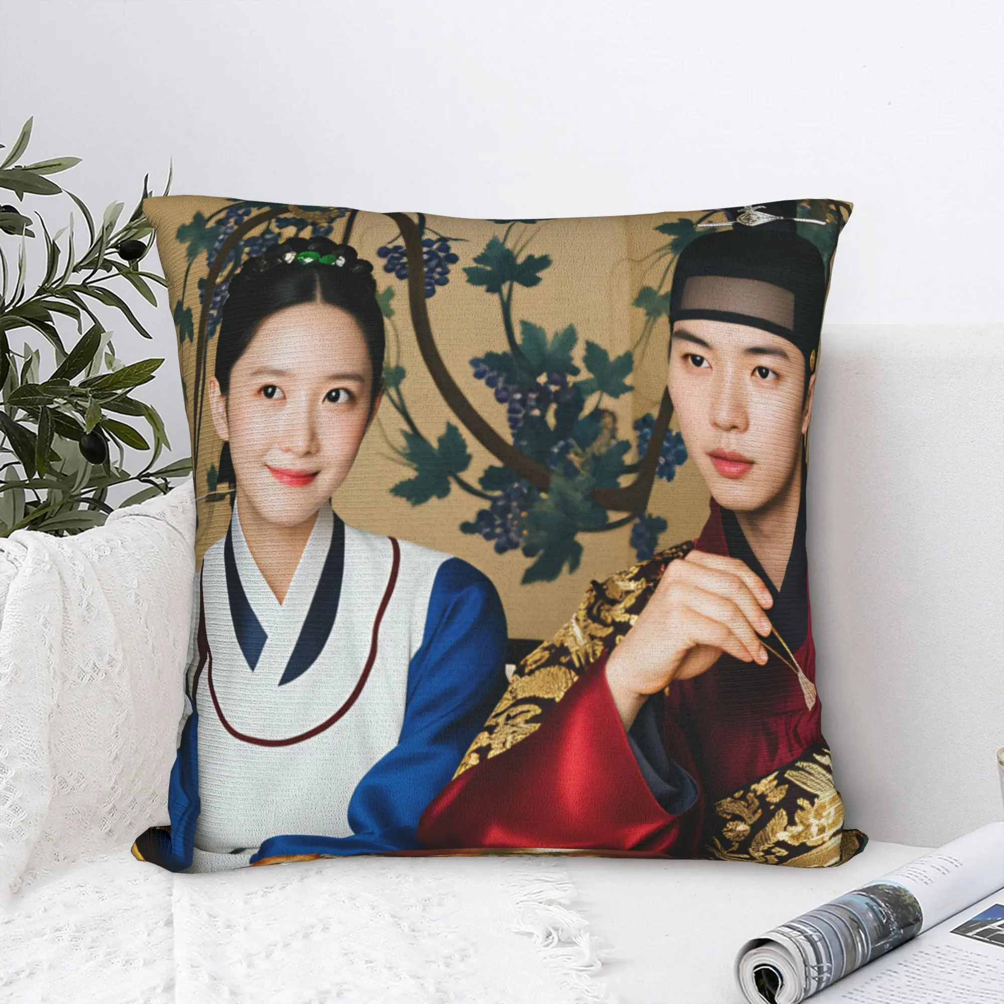 

Bon Appetit Your Majesty Pillow Case Square Pillow Cover For Chair Sofa Home Decor Funny Cushion Cover