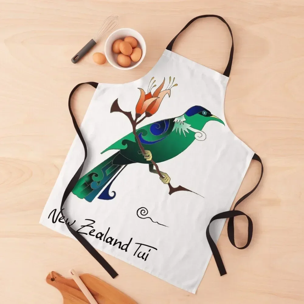 

New Zealand Tui #1 Apron Funny Women's Dresses kitchen clothes women's kitchens Apron