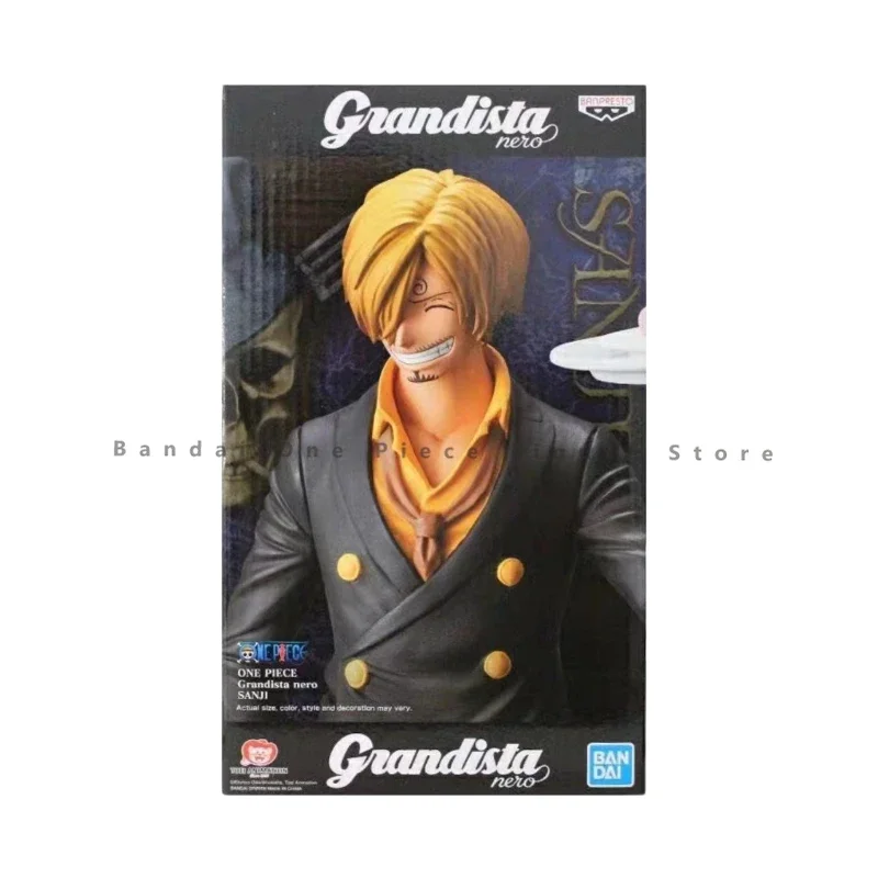 In Stock Original Bandai One Piece BANPRESTO Sanji Action Figures Animation Toys Gifts Model Genuine Collector Anime Hobby