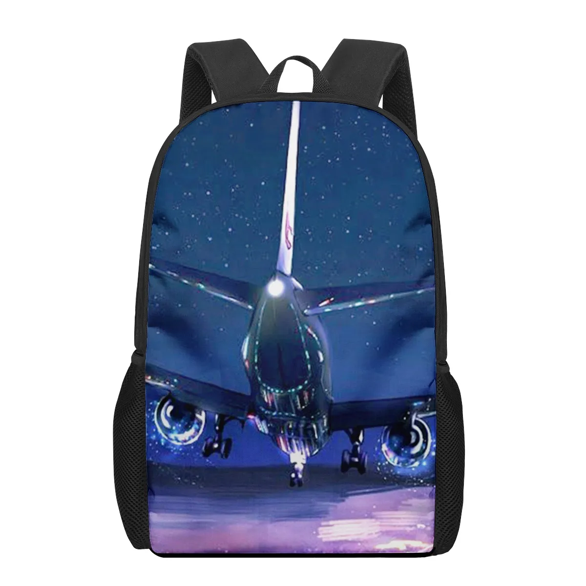 Mochilas escolares para meninos e meninas, mochilas para estudantes primários, adolescentes, sacos de livros infantis, mochila casual, mochila de 16"