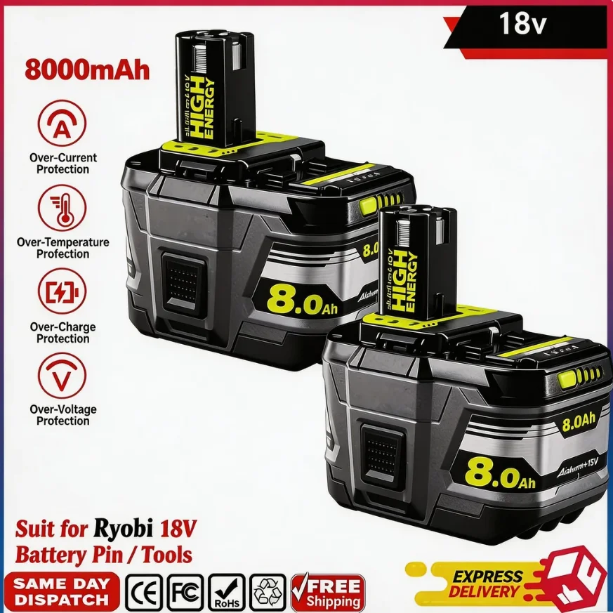 18V Li-Ion Battery …