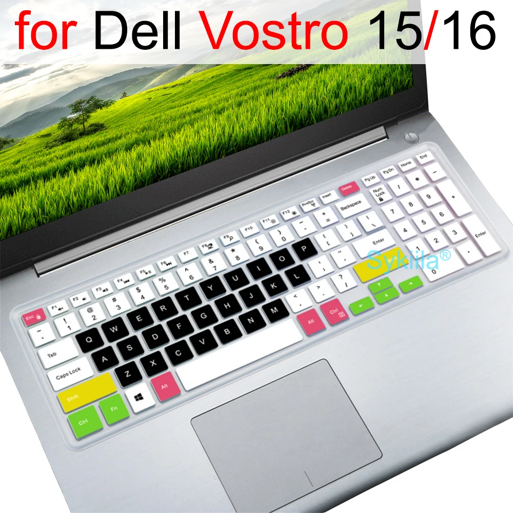 

Keyboard Cover for Dell Vostro 15 16 3562 3565 3568 3572 3578 3582 3583 3590 5568 7570 7580 Silicone Protector Skin Film Case