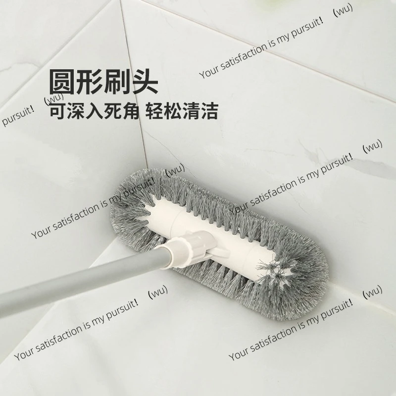 ZOCI-Household long handle to remove dead ends bathroom tiles hard hair floor cleaning brush