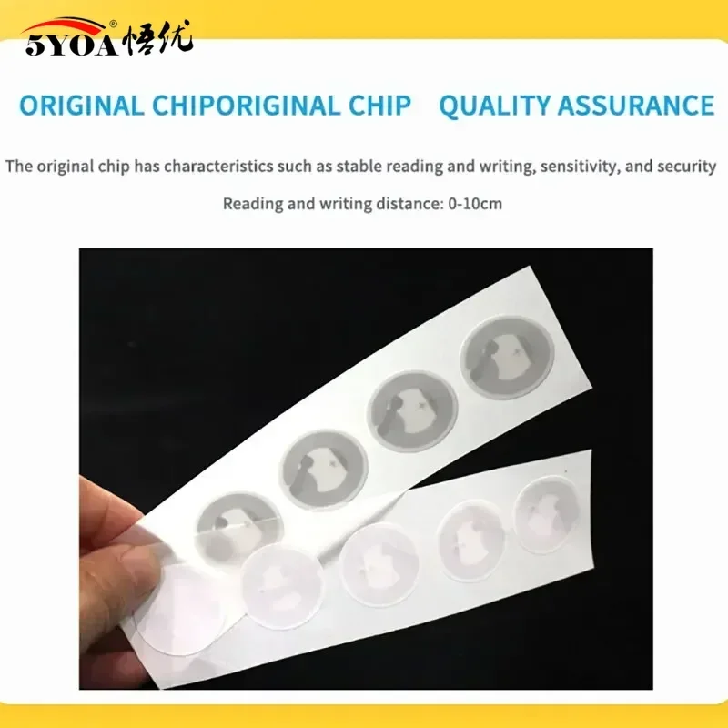5YOA 10PCS NFC Tag Nfc213 Label 213 Tags Badges Lable Sticker 13.56mhz For Huawei Share Ios Personal Automation Shortcuts