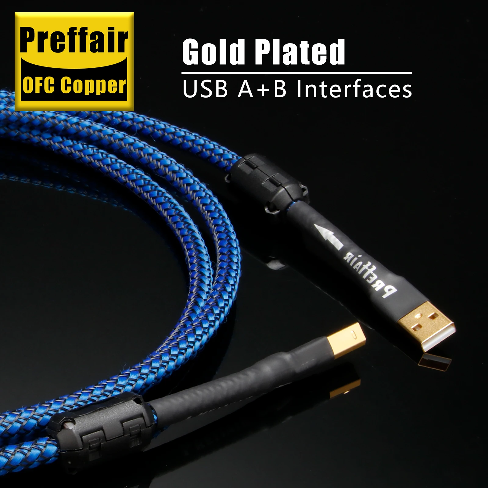 Magnetring-USB-Kabel, USB-Kabel, USB 2.0 A auf B, Datenkabel für Canner, Laptop, Faxgerät, persönlicher Computer, Drucker – Detail 6