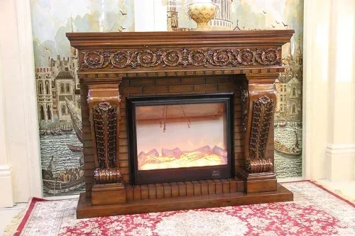 Best Selling Vintage Grand Chateau Electric Fireplace with Heater