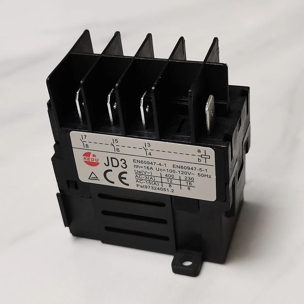 Kedu Jd38pins Relé Elétrico 100120v 50hz 16a 3no Falha de Energia e Função de Proteção