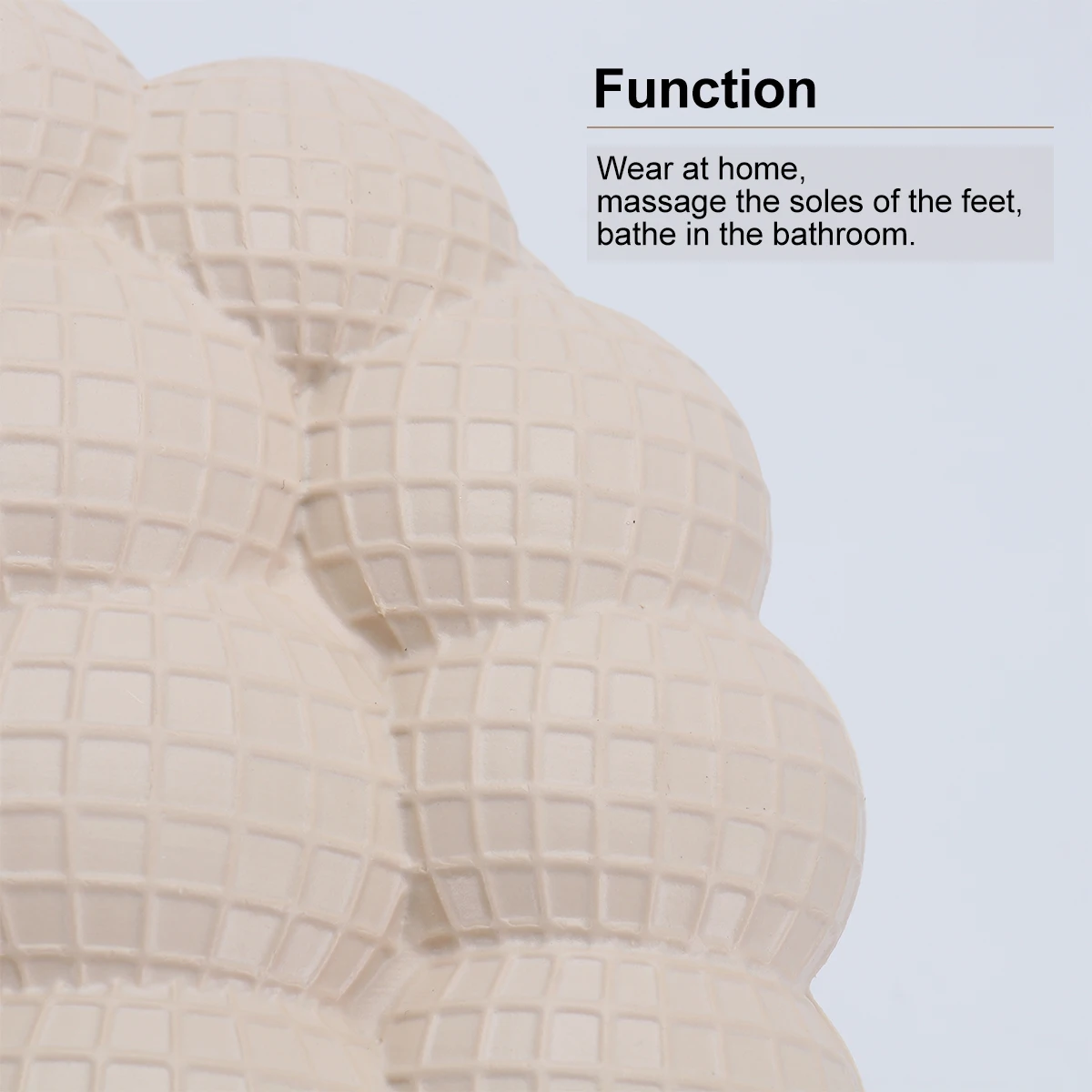 

Massage Bottom S EVA Home Breathable Non slip Indoor Soft Bubble Personality Gift Durability Comfort Shoes