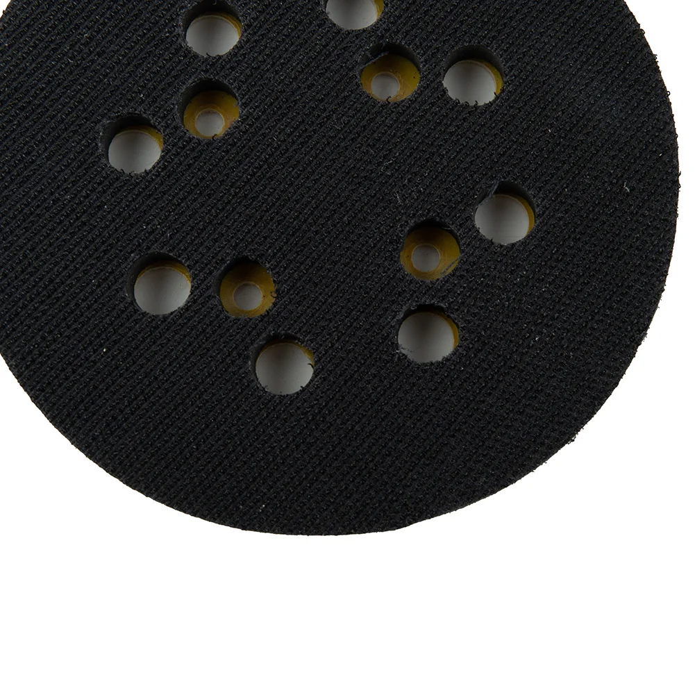 

5 Inch Diameter Backing Pad with 8 Hole Vacuum Design for Porter Cable R/O Sanders Secure Threaded Mount for Paper Grip