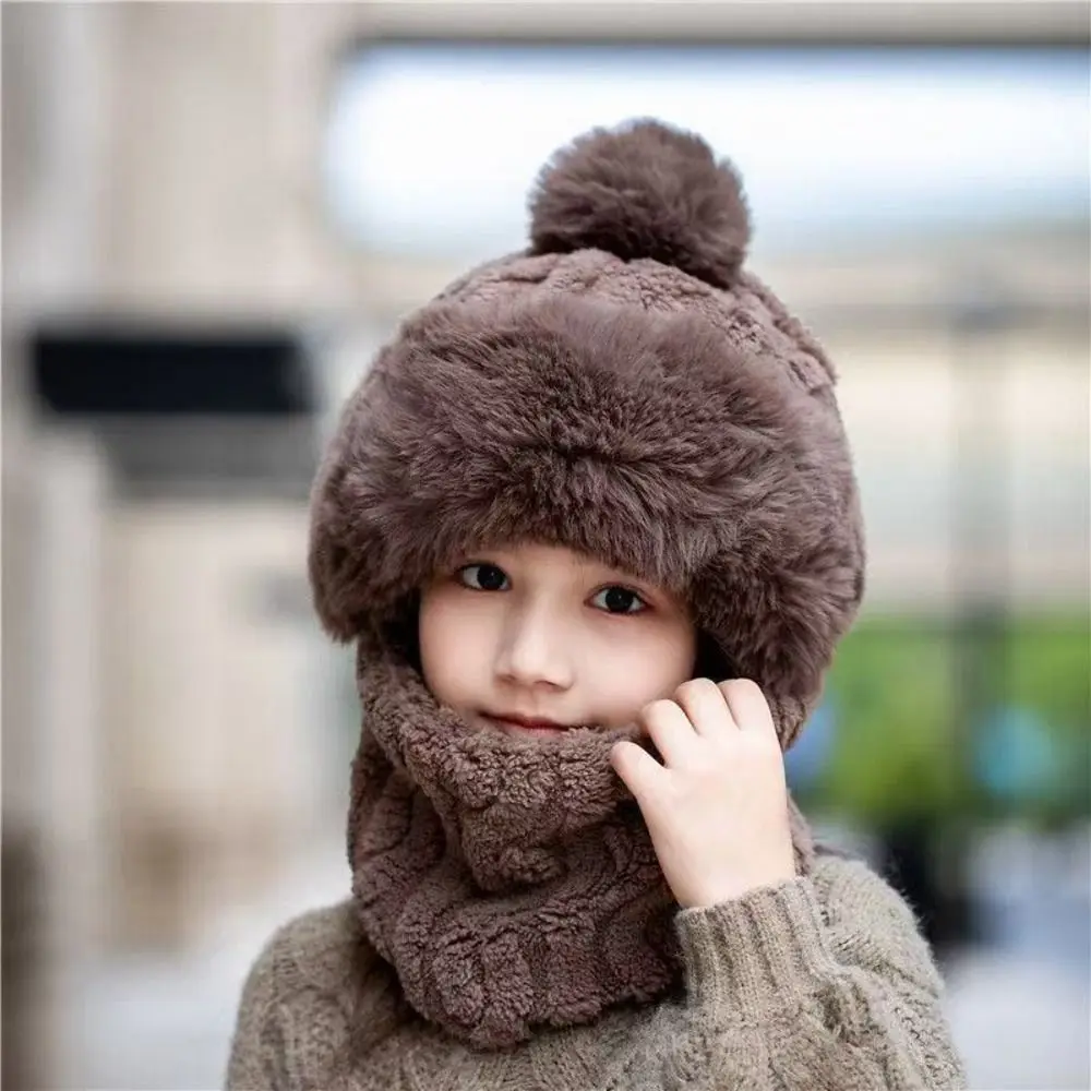 

Теплая защита ушей, детский шарф, пуловер, утепленные детские снежные шапки, ветрозащитная детская Балаклава, лыжные мероприятия