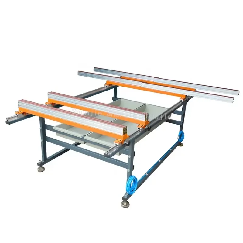 Good Stability Multi-functional Workbench Large Door and Window Retractable Assembly Table with Toolbox