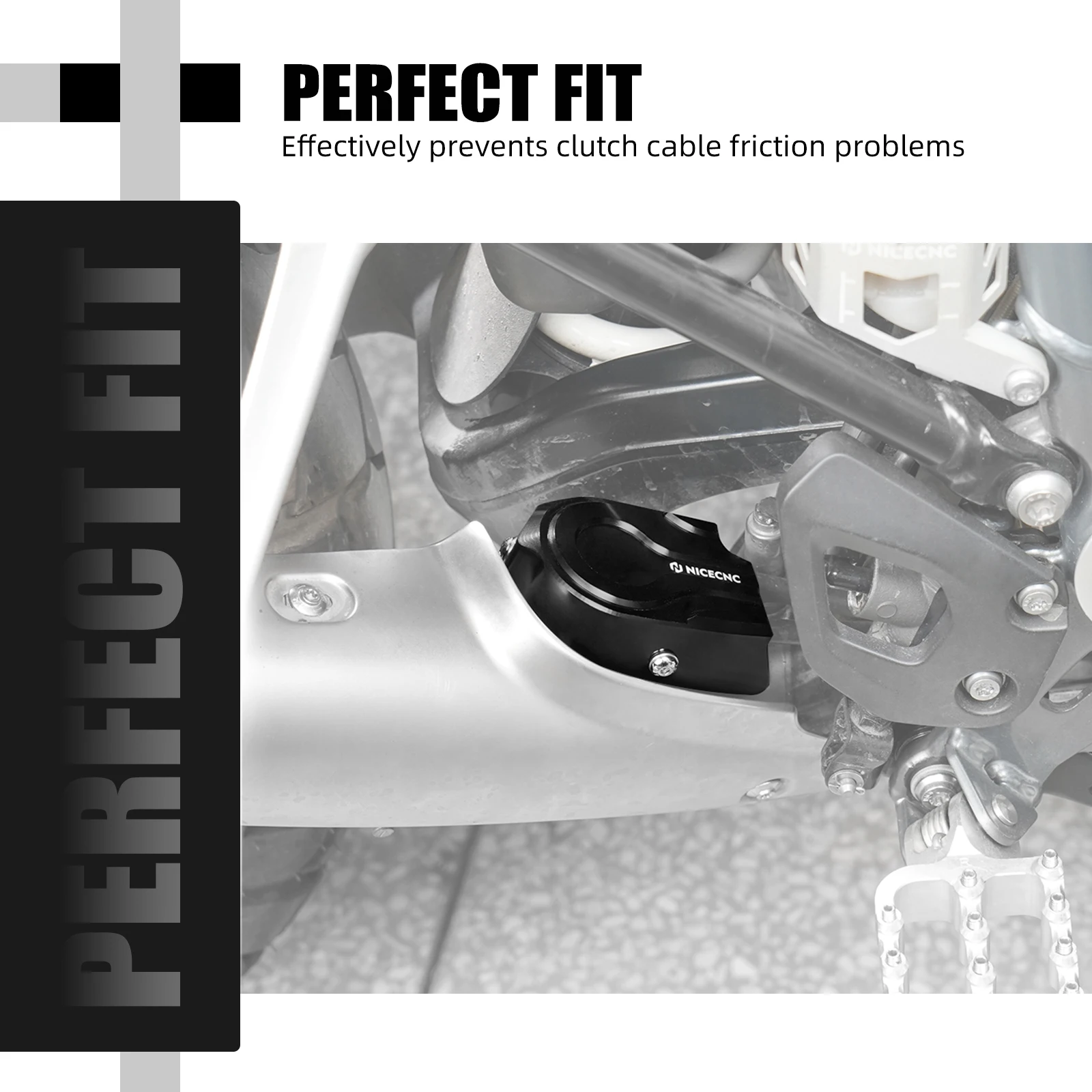 NICECNC For BMW R1250GS R 1250 GS 2019-2023 2020 2021 2022 Motorcycle Exhaust Flap Cover Accessories image 2
