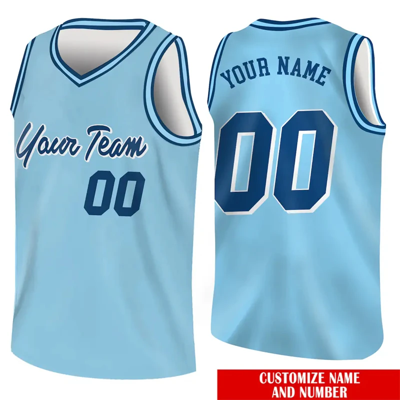 Solid Color Casual V-neck Basketball Vest For Men's Clothes Customized Number Number Personality Sport Sleeveless Tank Top 2026
