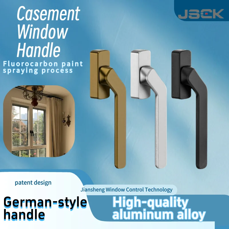 

High quality black aluminum casement window handles window crank for aluminum window home bedroom kitchen garden