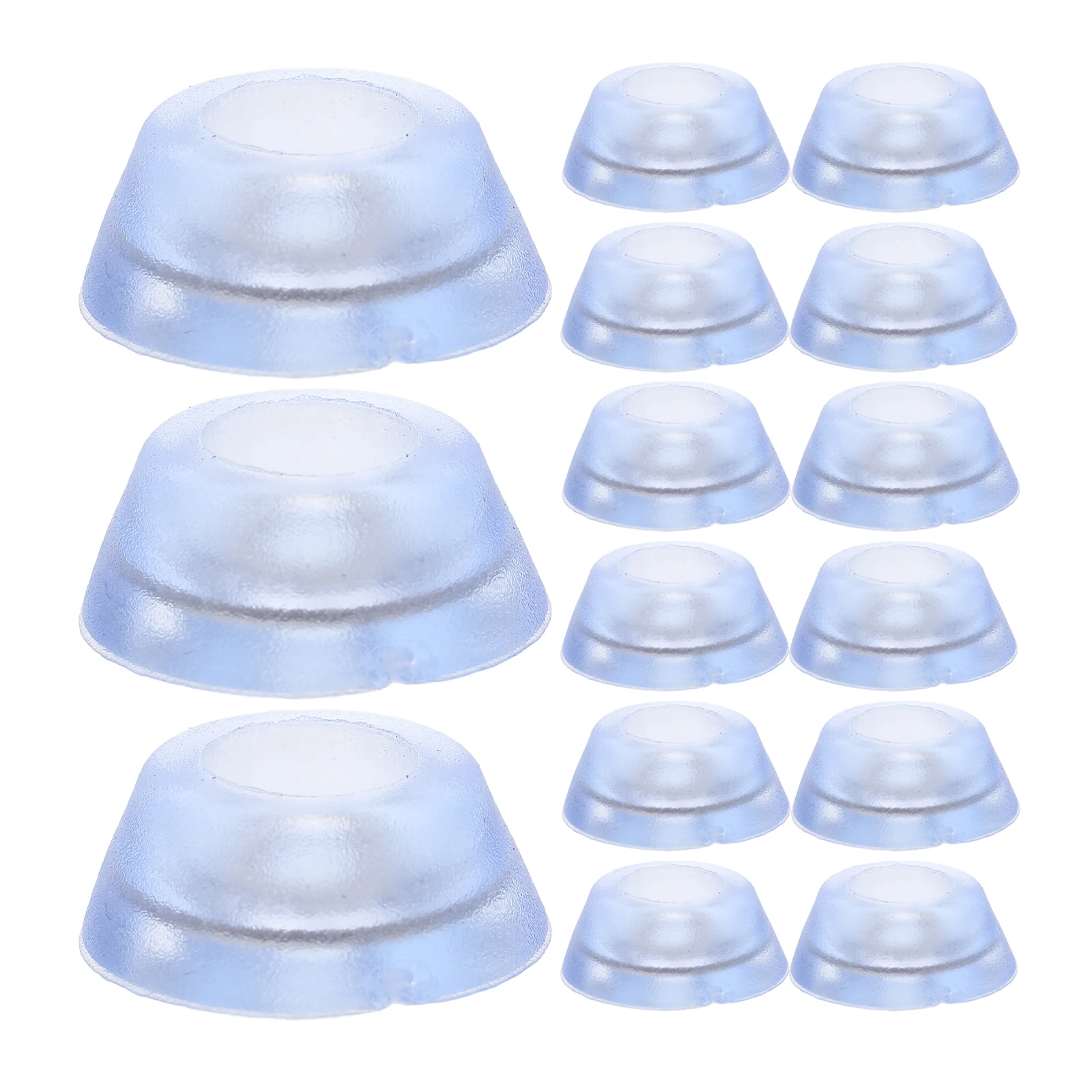 

20Pcs Transparent Rubber Feet For Cutting Board Non Slip Durable Anti Skid Furniture Pads Soft Cushioning Table Leg Protectors
