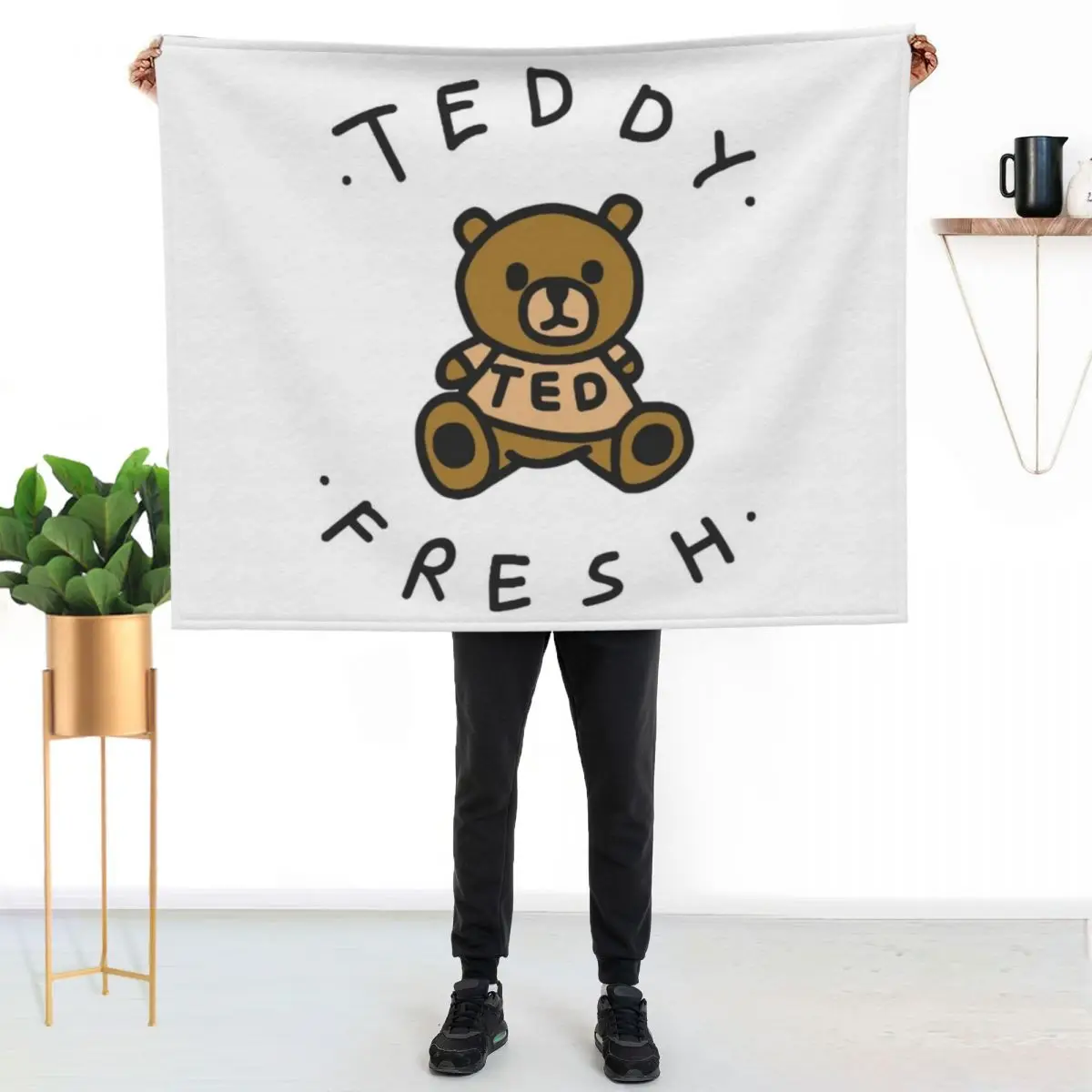 teddy fresh MERCH Throw Blanket Thermal christmas gifts Softest Stuffeds Flannel for sofa Blankets