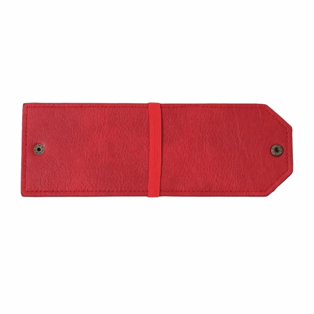 

Кошелек-портмоне однотонный с застежкой, многофункциональный кожаный держатель для денег, компактный, легкий, карманный, для повседневного использования