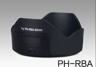 กล้องเลนส์ฮู้ด52มิลลิเมตรปกPH-RBAเหมาะกับสำหรับPentax K10D K20D K100D K110D Kx Km kx kr K-5 II K-30ที่มีDA 18-55มิลลิเมตรF3.5-5.6เลนส์