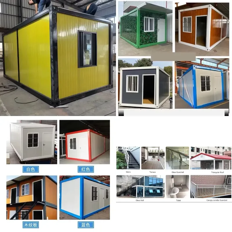 DYCE1 Custom Design Flat Pack Container House Modern Durable Expandable Outdoor Structure Premium Prefab Houses Steel