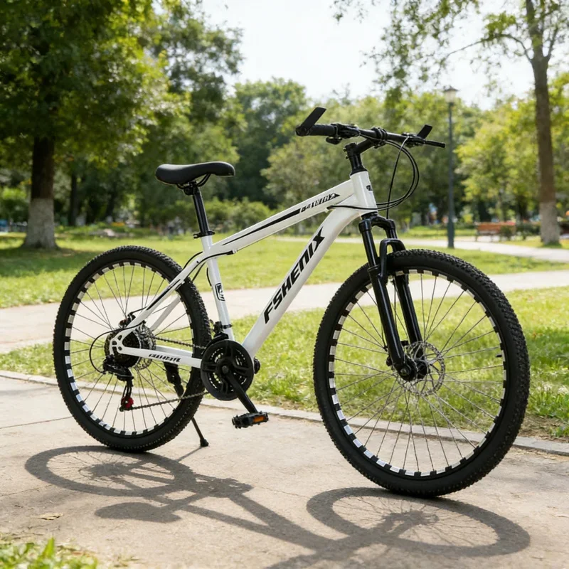 

Велосипед горный Snow White Spoke Wheel, 24/26 дюймов, для взрослых, 21 скорость, с амортизационной вилкой, для дорожных поездок, для мужчин и женщин