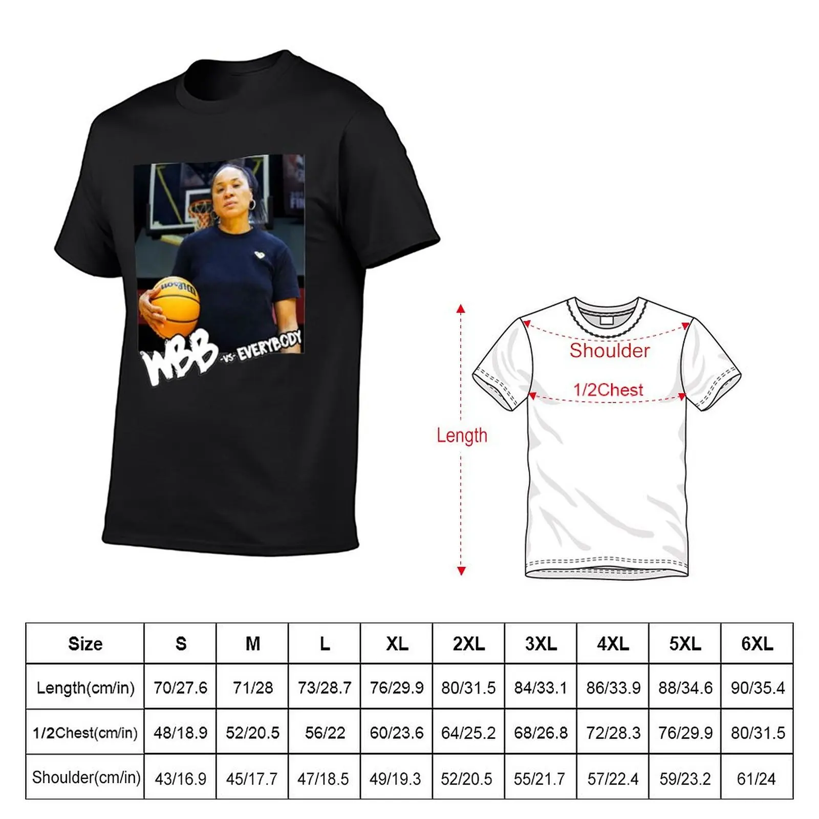 WBB Dawn Staley South Carolina Legend T-Shirt anime figures vintage t shirts tshirts for men