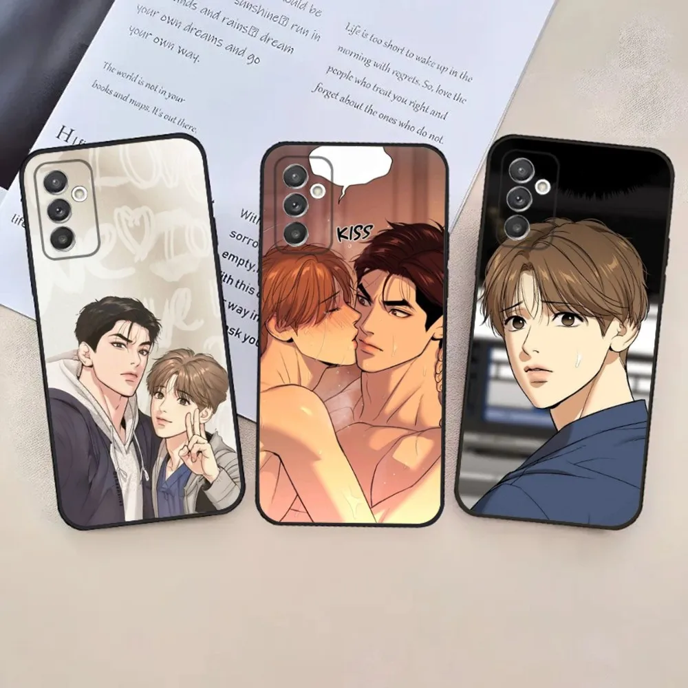 Jaekyung J-Jinx Kim Dan Phone Case For Samsung S24,23,22,30,21,10,9,Ultra,Plus,Lite,FE,5G Black Soft Case