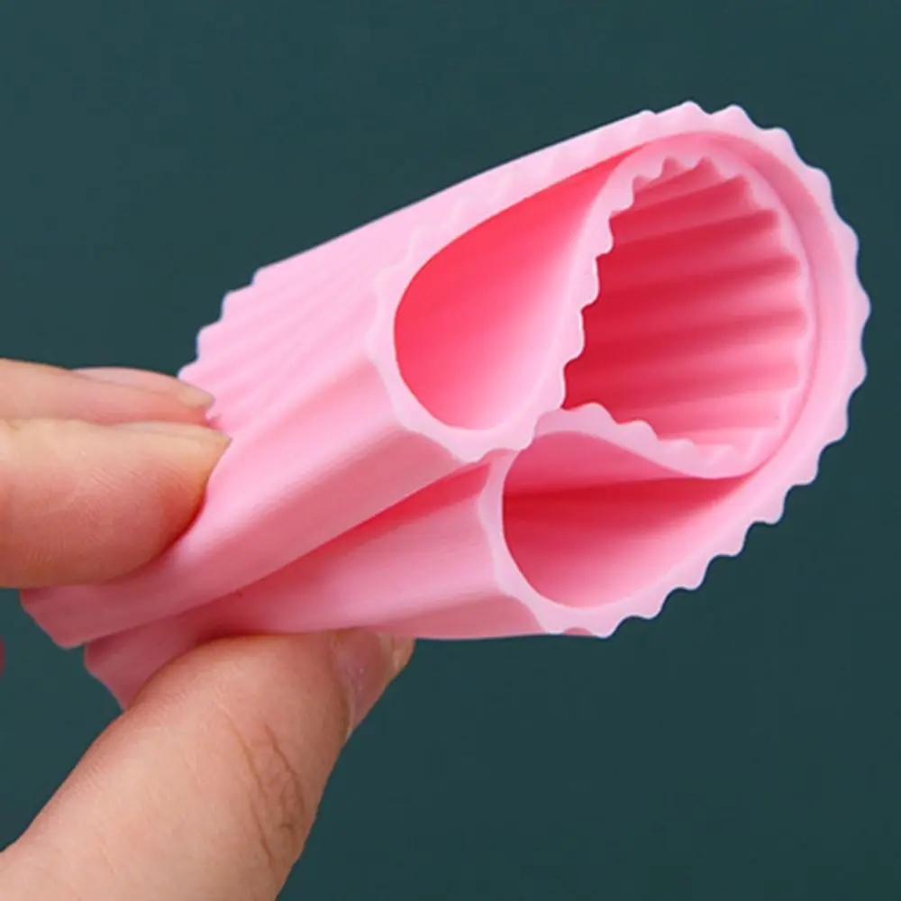 Vertical Stripes Silicone Cup Sleeve Anti -scald Heat Insulation Mug Sleeve Thickened Non-slip Cup Cover Glass