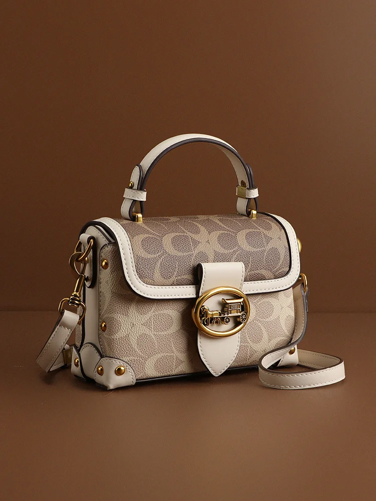 디자이너 스타일 가방 - 202개의 베스트셀러 고품질 가방 - 클래식 크로스바디 숄더백 - 레트로 럭셔리 박스 디자인 핸드백