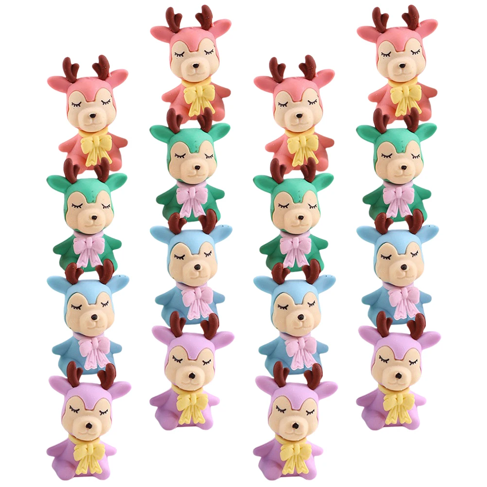 

24 Pcs Creative Eraser Cute Erasers Student Prizes Small for Classroom School Kids