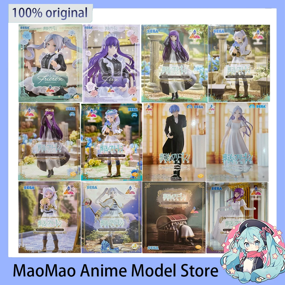 

В наличии оригинальная фигурка SEGA Frieren at the Funeral Luminasta Fern Frieren Himmel, коллекция экшн-фигурок аниме, модель, подлинный подарок