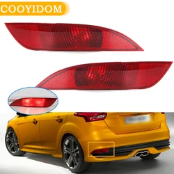 LED Rear Bumper LightWarning Lamp Fog Light Rear tail light Reflector Light  brake stop Lamp For Ford Focus Hatchback 2015-2018