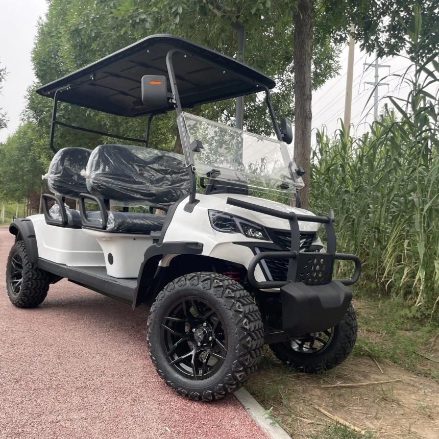 New Arrival New Design Golf Cart With Factory Price 2/4/6 Seat Sightseeing Club Cart Luxurious Electric Golf Cart