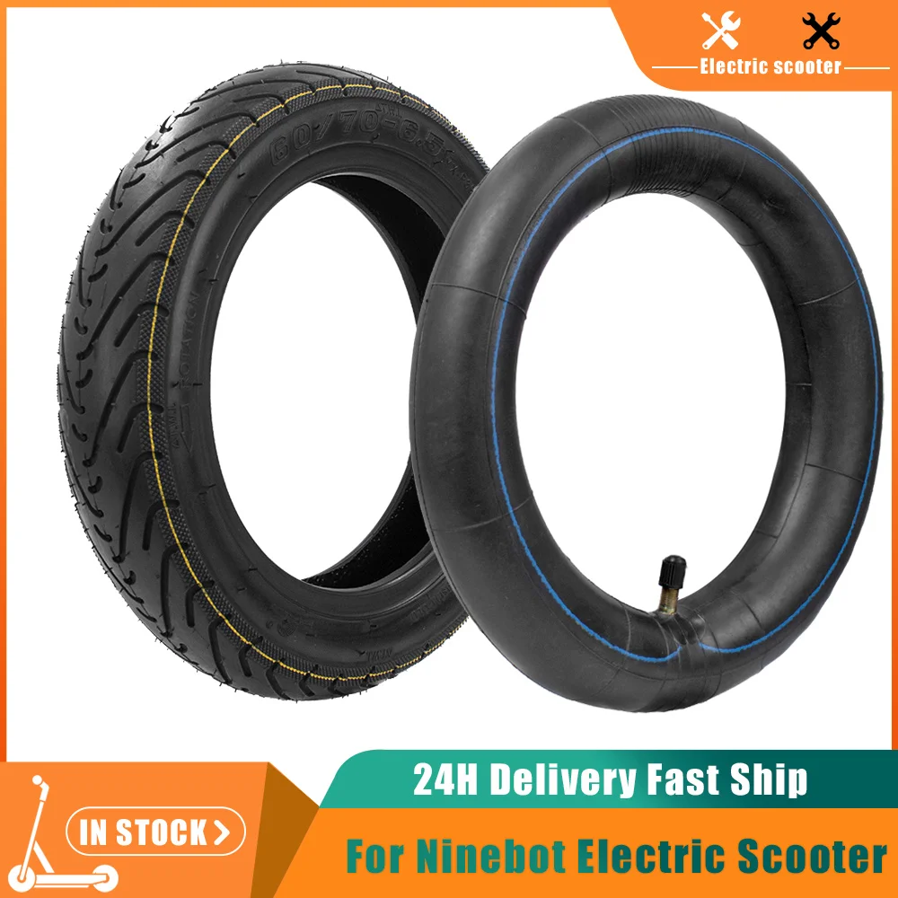 60/70-6.5 10 Inch Tubeless Tire for Ninebot Max G30 G30D G30E G30L G30P Electric Scooter Front Rear Repaired Tyre Parts