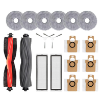 B50C For Xiaomi Robot Vacuum X20 + / X20 Plus Robot Vacuum Cleaner Main Side Brush Hepa Filter Mop Cloth Dust Bag Accessories