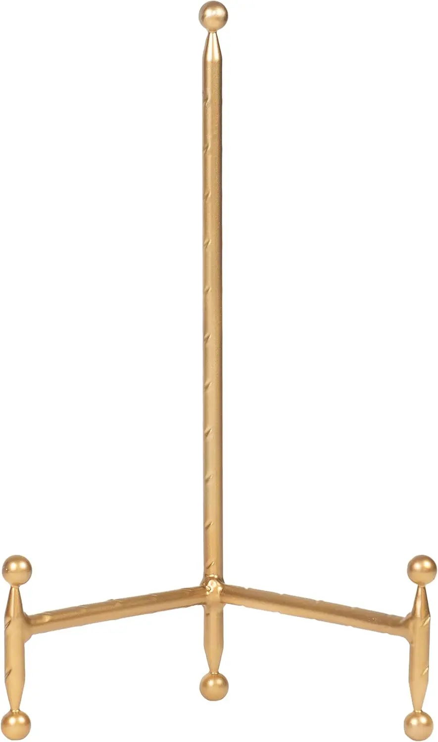 

Decorative Tripod Plate Stand and Art Holder Easel in Gold Finish - 11.5" h