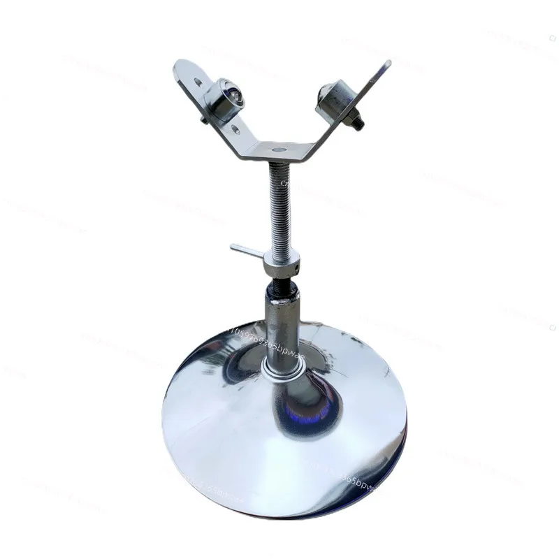 Steel Pipe Bracket Tripod Tuwei Support Shelf Universal Wheel Height Adjustment Tiger King Grooving Machine Pipe Bracket