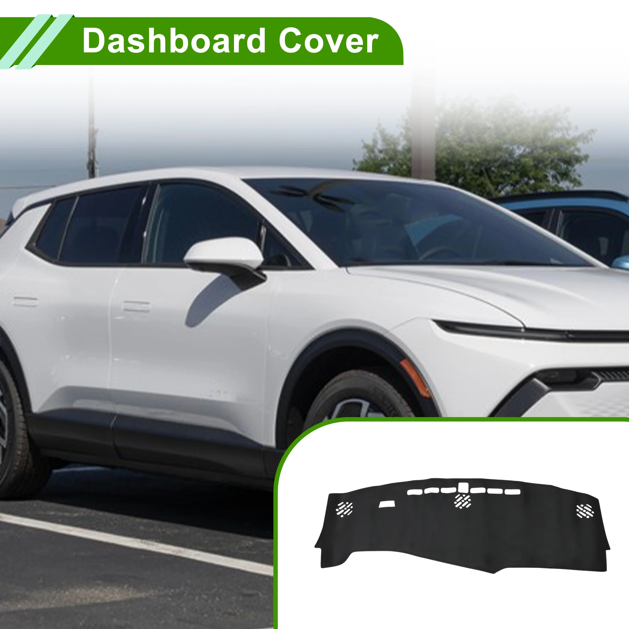 

Чехол на приборную панель UXCELL для Chevrolet Equinox 2025-2026, черный, 1 шт.