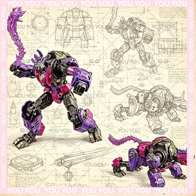 En stock: Figura de acción Hasbro Transformers Studio Series Voyager Class Alpha Trion, juguete robot coleccionable, regalos y pasatiempos