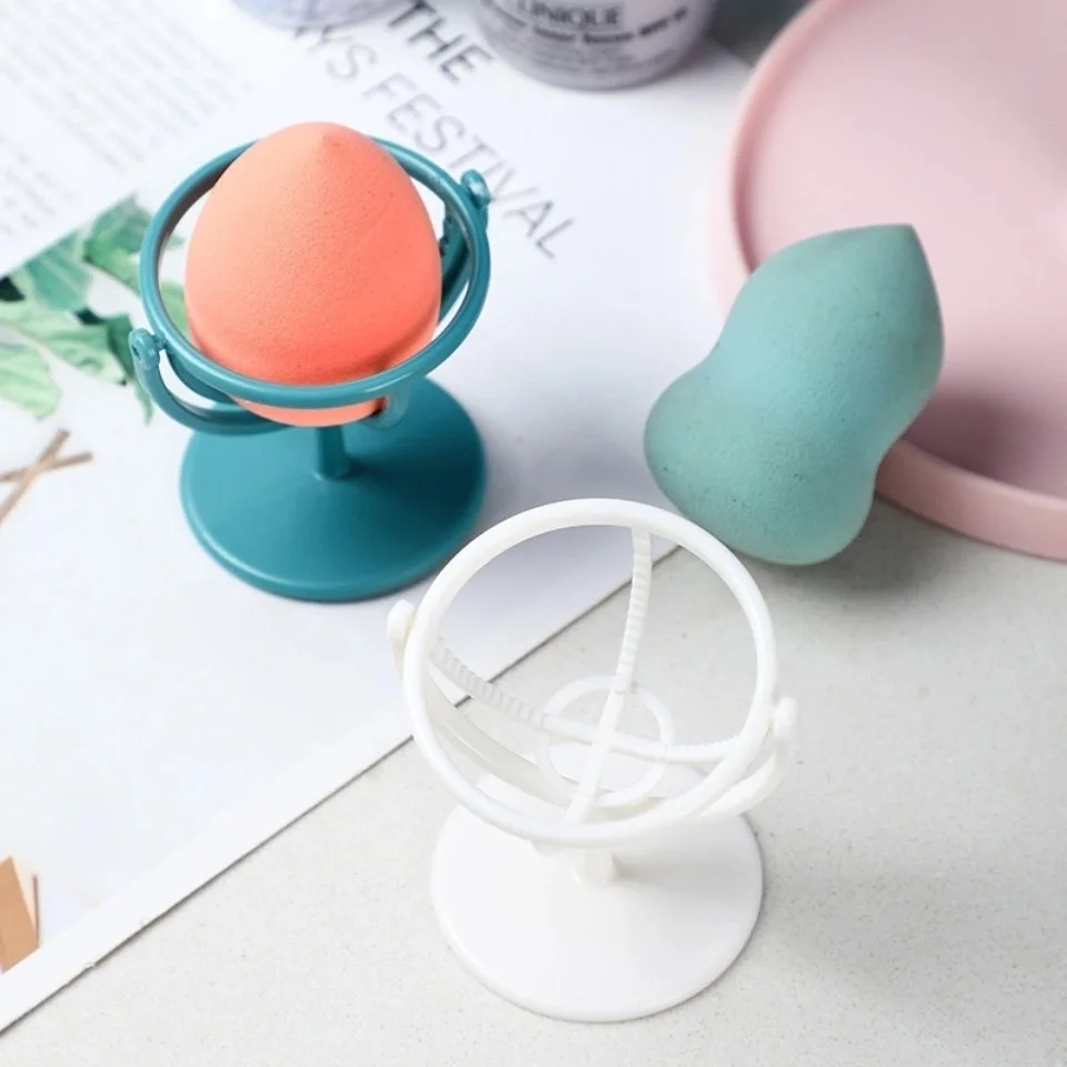 1PC Makeup Sponge Holder Sponge Organizer Puff Shelf Drying Puff Support Cosmetic Sponge Stand Egg Woman Make Up Storage Tools