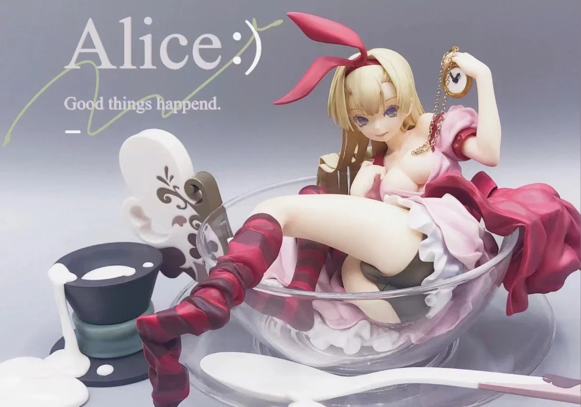 In Stock 100% Original Native Epicurious Alice Action Figures PVC Model Collectible Model Toys Ornaments Desktop Anime Figure