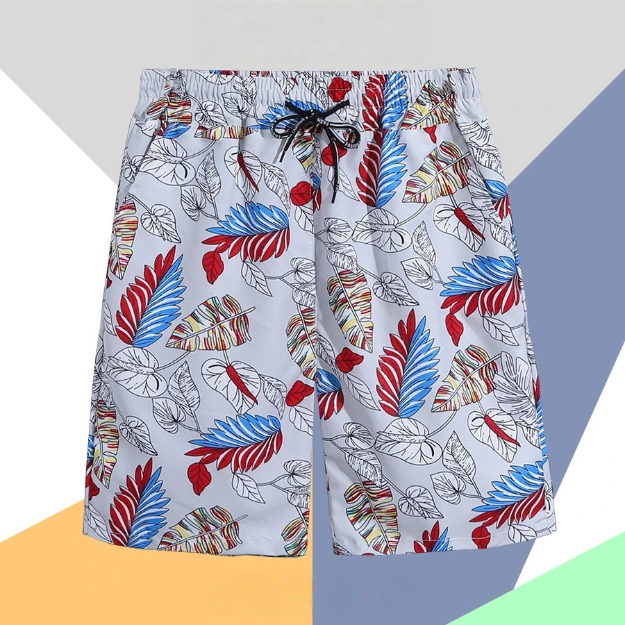 

Летние пляжные шорты для активного отдыха, быстросохнущие, для туризма в Санье, для пляжного серфинга, в расслабленном стиле, большие шорты для мужчин