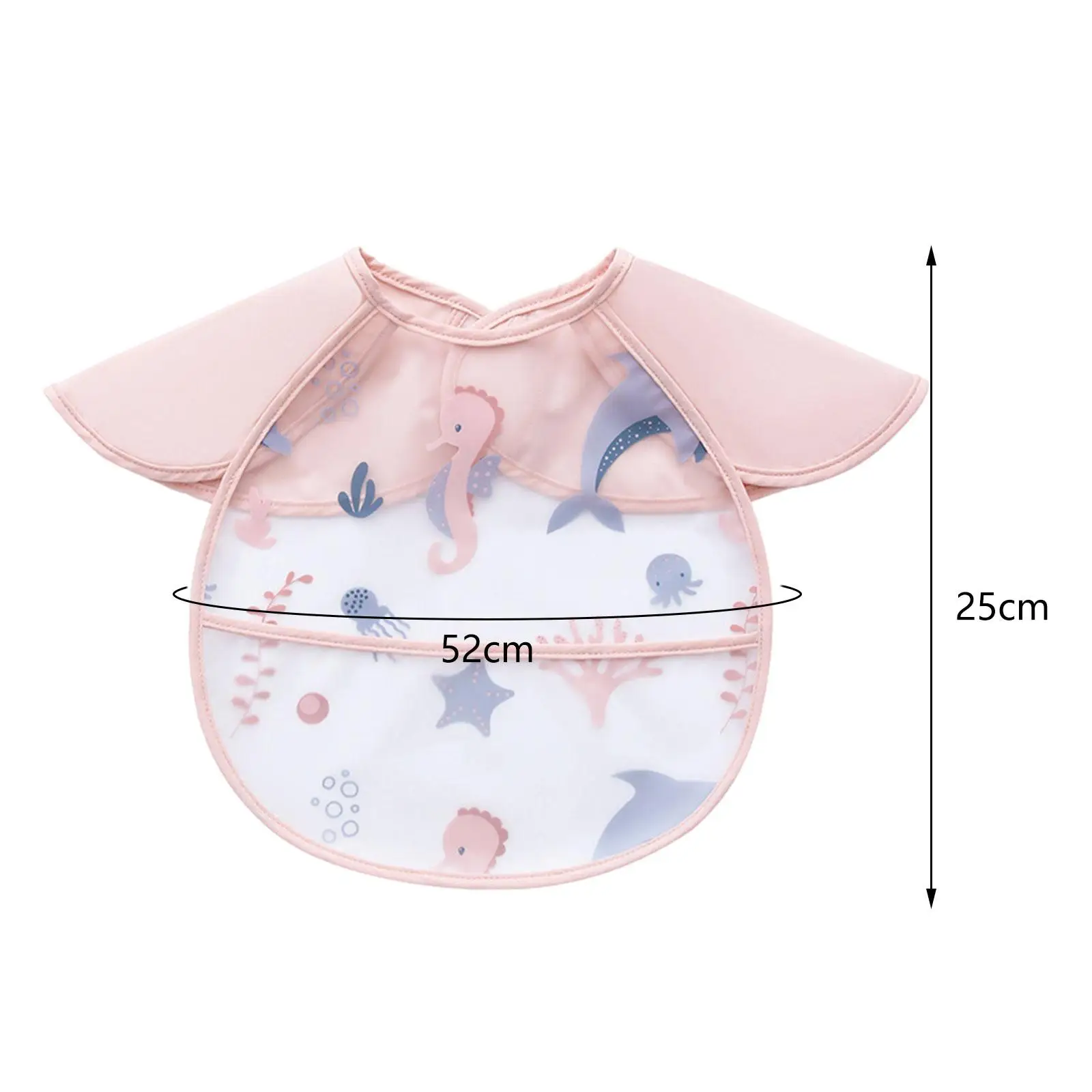 Baby Feeding Bib Baby Bib Lightweight Waterproof Infant Bib for 6-36 Months for
