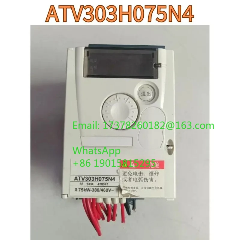 

Second hand frequency converter ATV303H075N4 function test OK, fast delivery