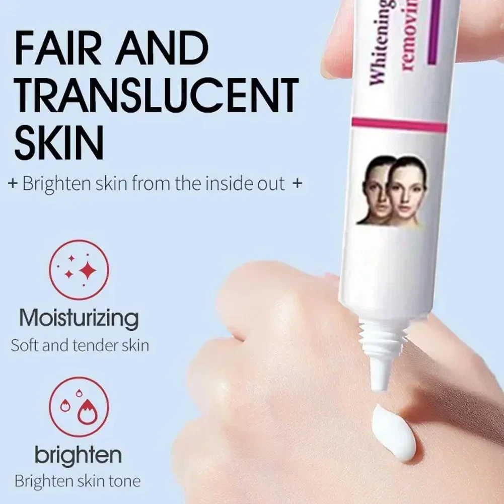 59 verkaufen gut Whitening Sommersprossencreme Entfernen dunkle Flecken Melasma Melanin Befeuchten Aufhellen Glatte Gesichtscreme Hautpflege