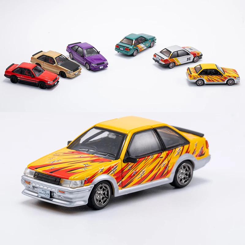 DCT 1:64 AE86 Alloy Model Car Spot Sales