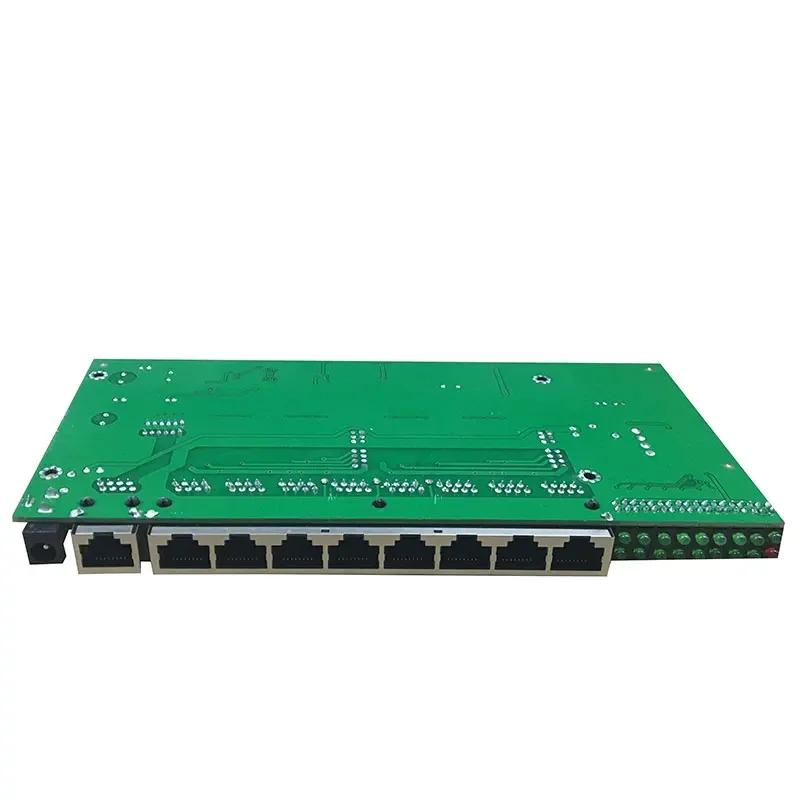 9 منافذ جيجابت poe التبديل 100/1000Mbps IEEE802.3af/at نشط POE 8 منافذ 50v2.3a ل 8 قطعة 1080P 2MP 3MP 4MP 5MP 6MP كاميرا