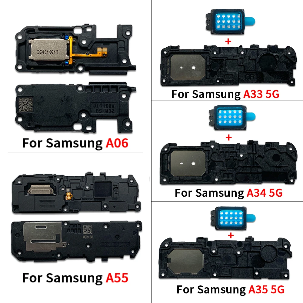 Loud Speaker Buzzer Ringer Loudspeaker Flex For Samsung A06 A16 4G A24 A33 A34 A35 M15 M55 5G A55 M34 M53 M62 S25 Plus Ultra