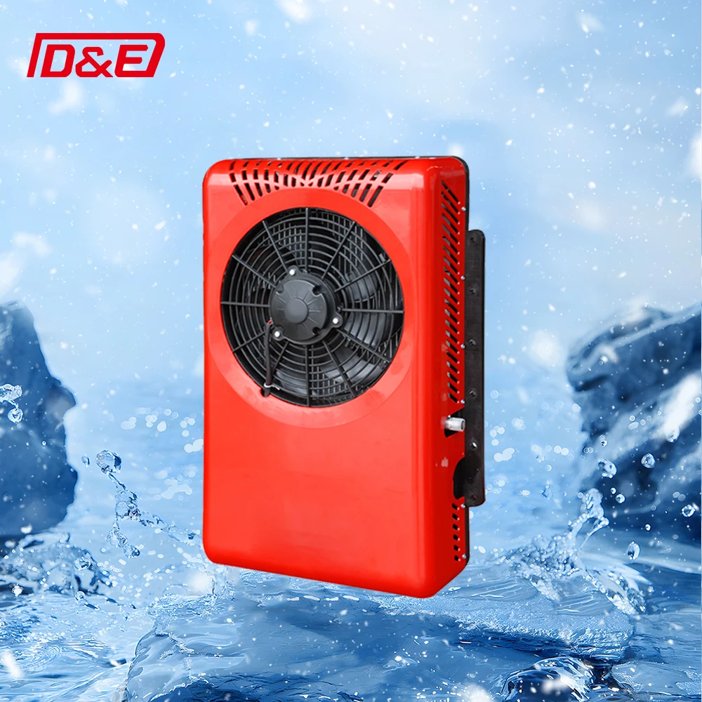 Steel AC Split Unit New Arrival 12V DC Electric Air Conditioner For Cars Trucks Buses Boats 24V 800W Power R-134a