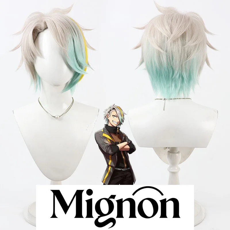 

Миньон Виртуальный Vtuber стример Утай Мейка косплей парик гендерно-безевой стиль рваный топ